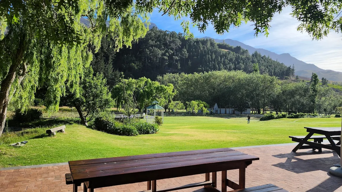 Área verde do Clube de Campo da AES em Jundiaí